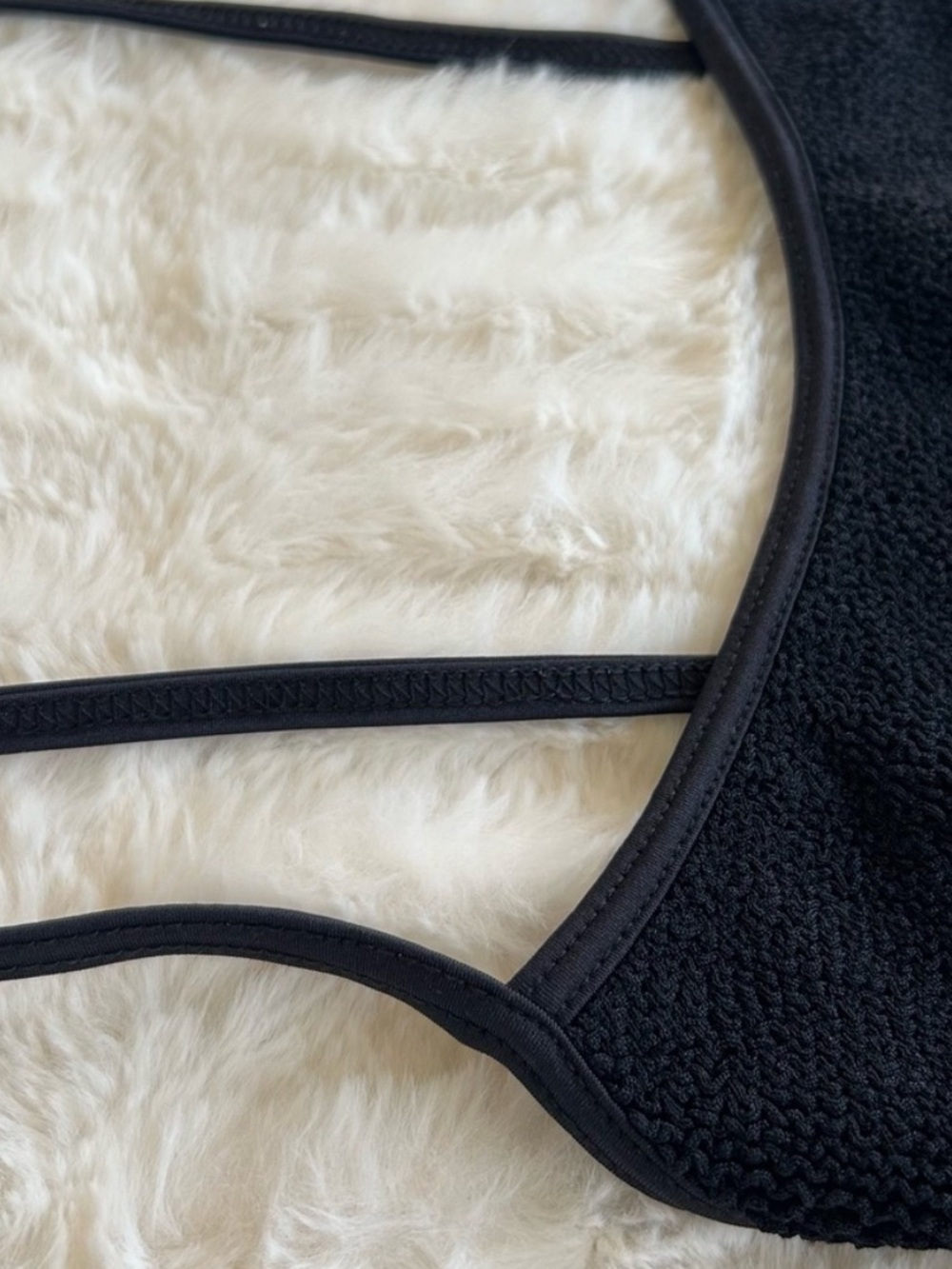 Hunza G Pamela One Piece in Black - Picture 6 of 10